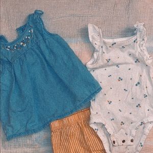 Carter’s 3-piece matching set!